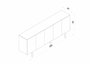 Hanah Home Capella 200 - Blanco